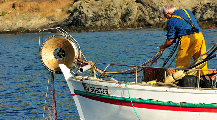 Pêcheur professionnel - Réserve Marine